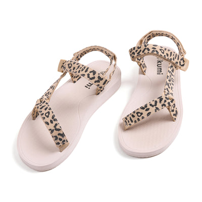 Offwhite leopared sandals