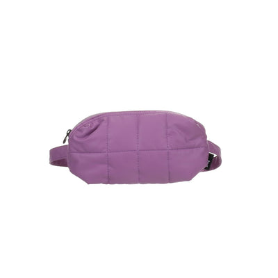 Puffy belt bag in Cool Violet