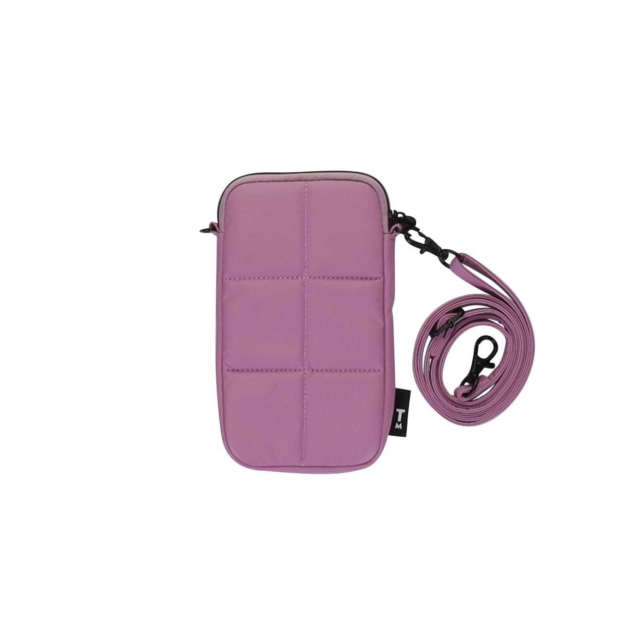 Puffy phone pouch in Cool Violet