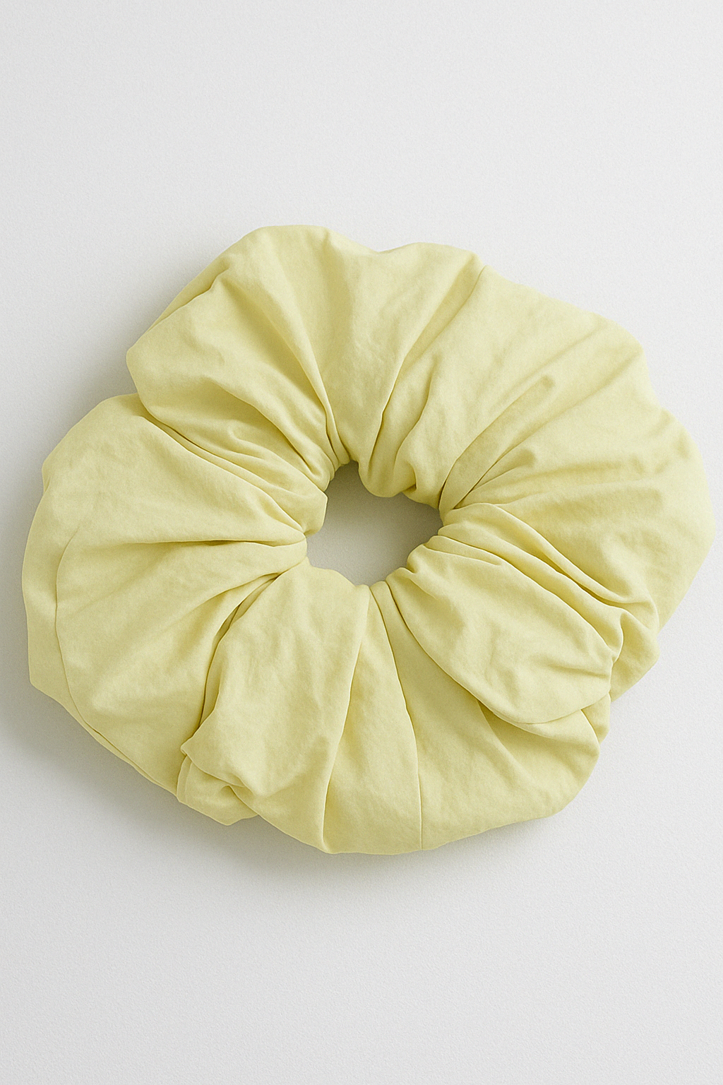 Oversized Lime Scrunchie