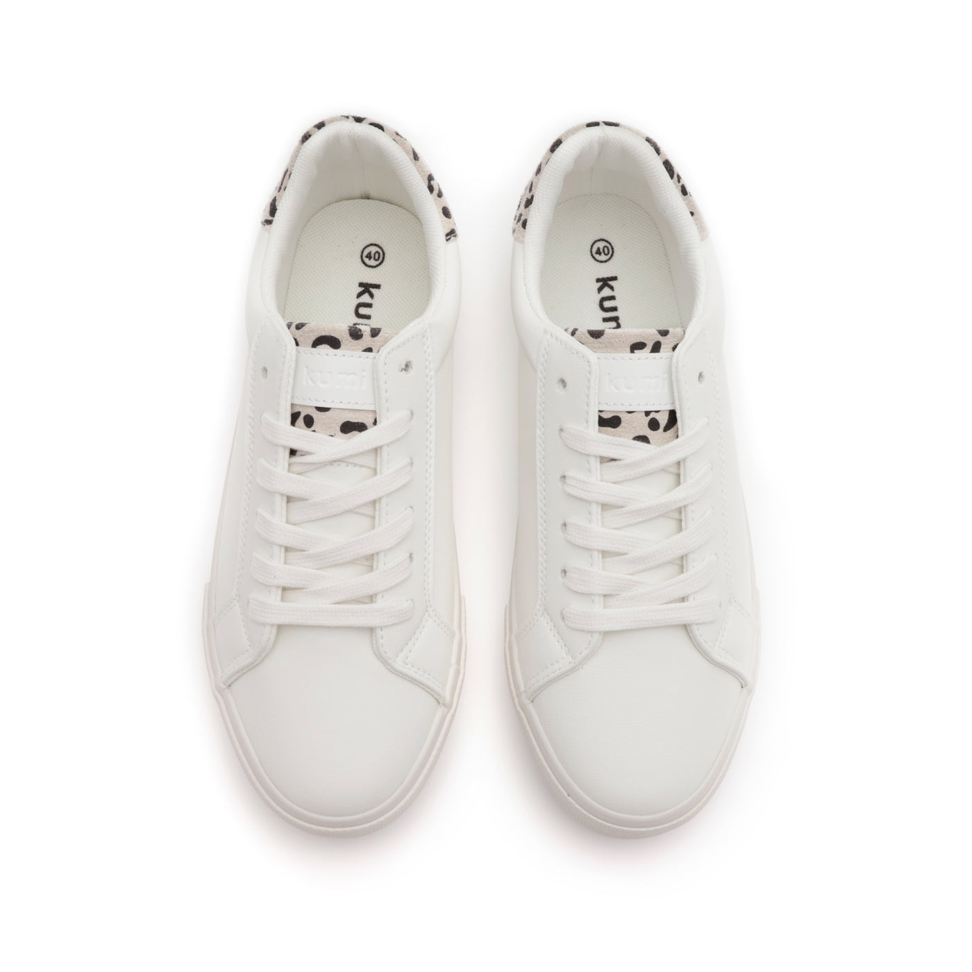 Retro sneakers White/Leopard