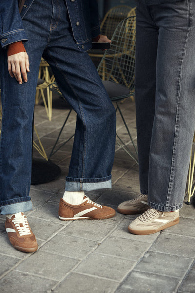 Airy Suede sneakers Rust