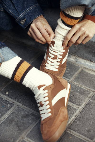 Airy Suede sneakers Rust