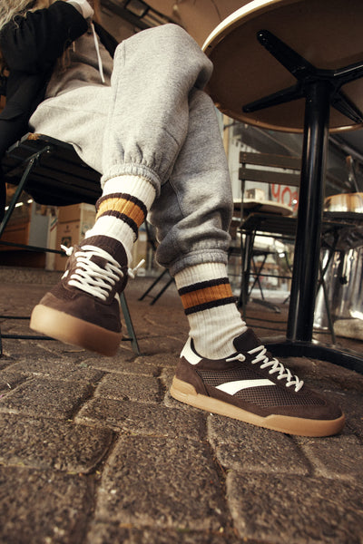 Mesh sneakers Brown