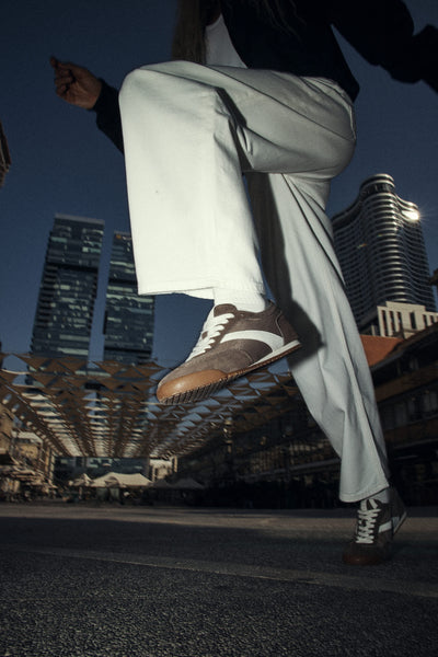 Airy Suede sneakers Taupe