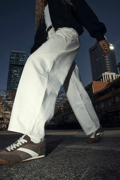 Airy Suede sneakers Taupe