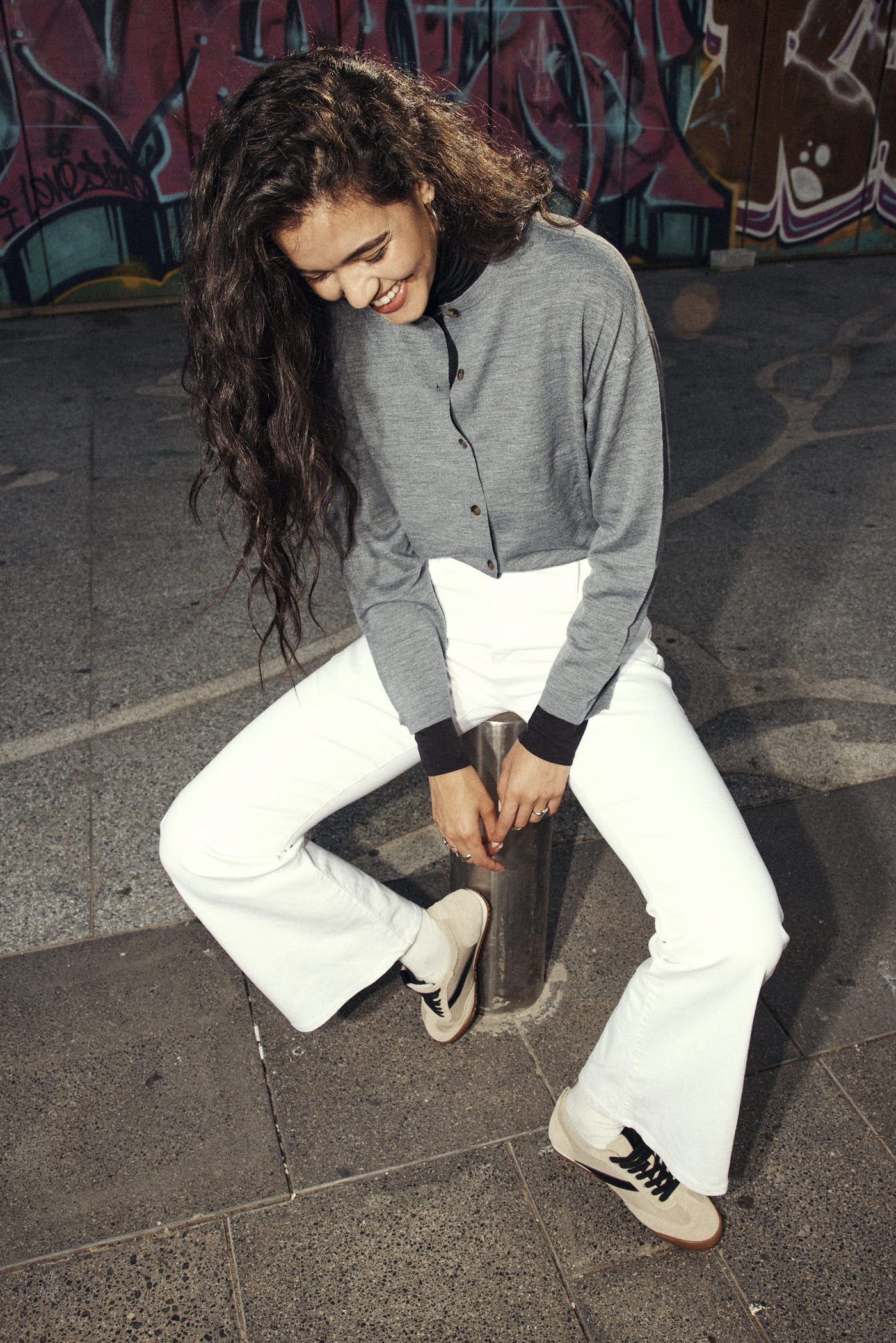 Airy Suede sneakers Beige