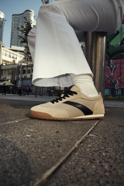 Airy Suede sneakers Beige