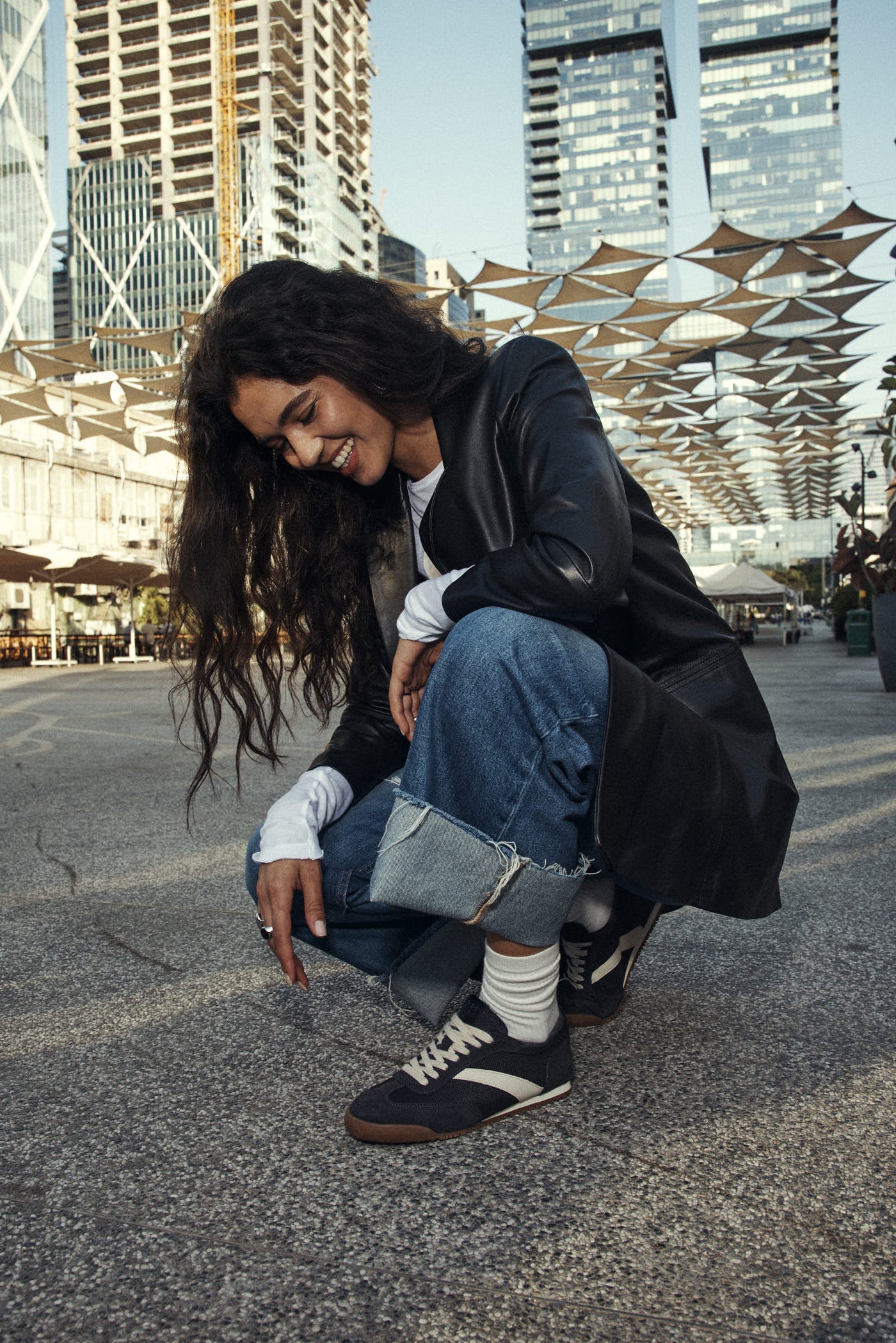 Airy Suede sneakers Black