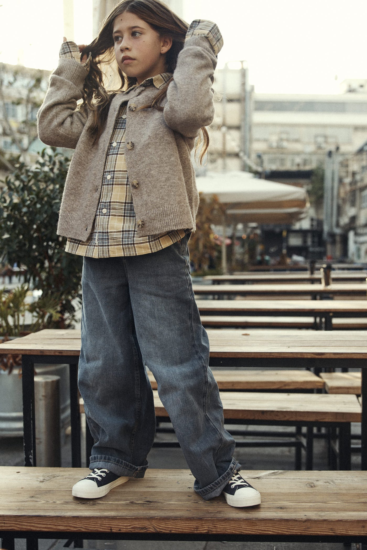 Kids sneakers Semi black