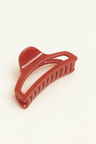 Red Medium hair clip