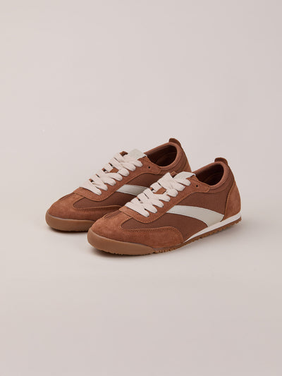 Airy Suede sneakers Rust