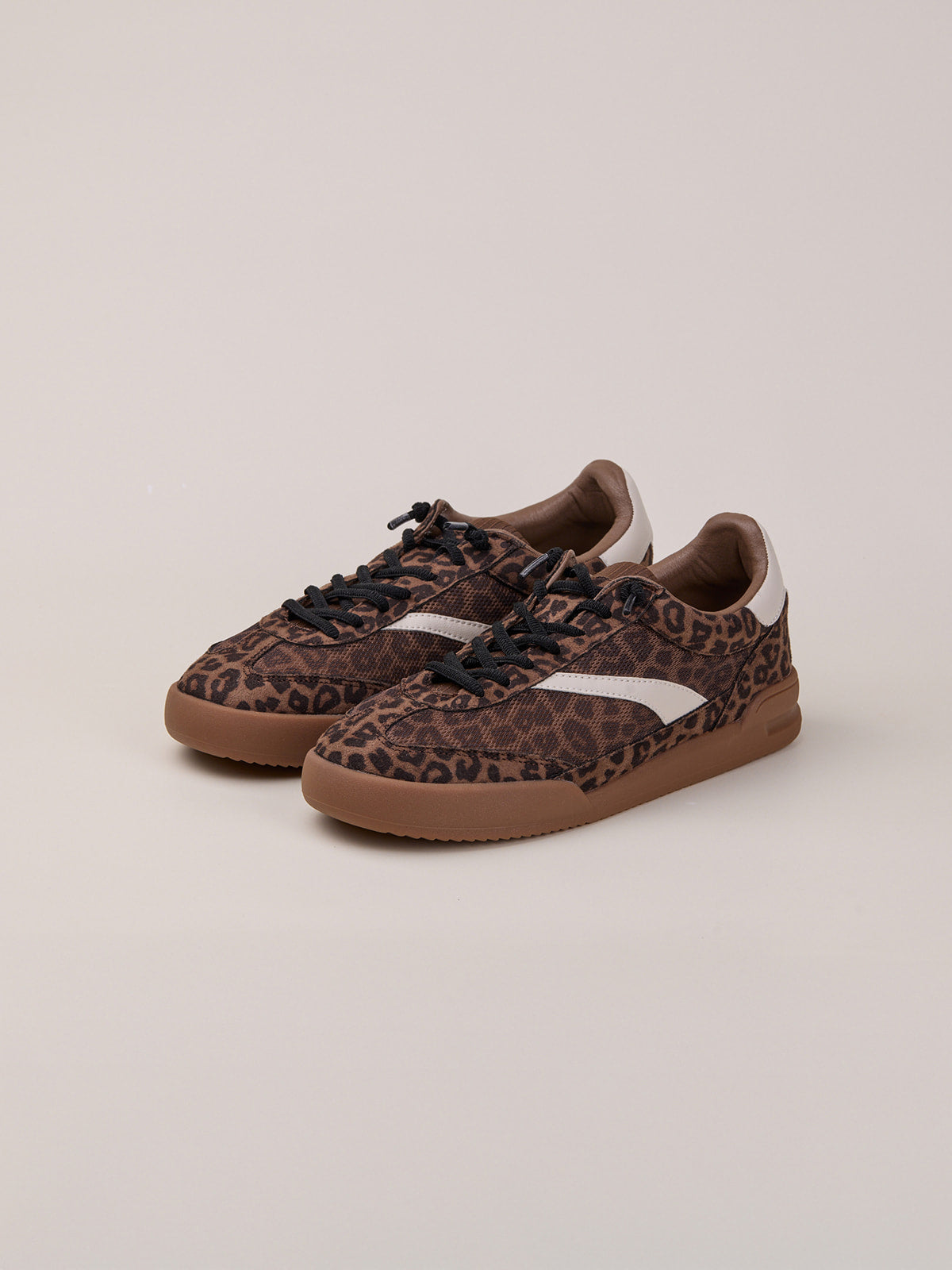 Mesh sneakers Brown Leopared