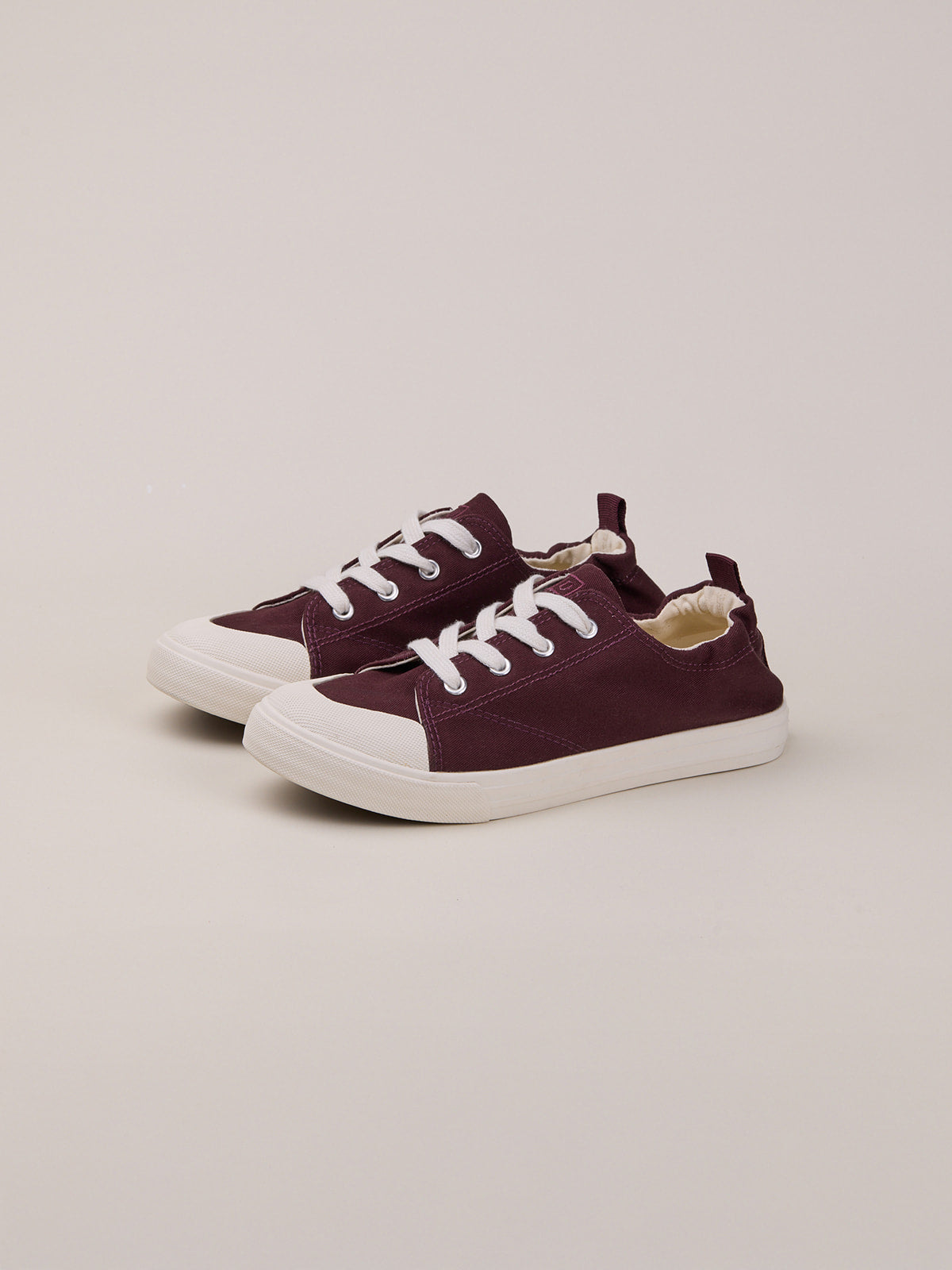 Slip-on sneakers bourgondy