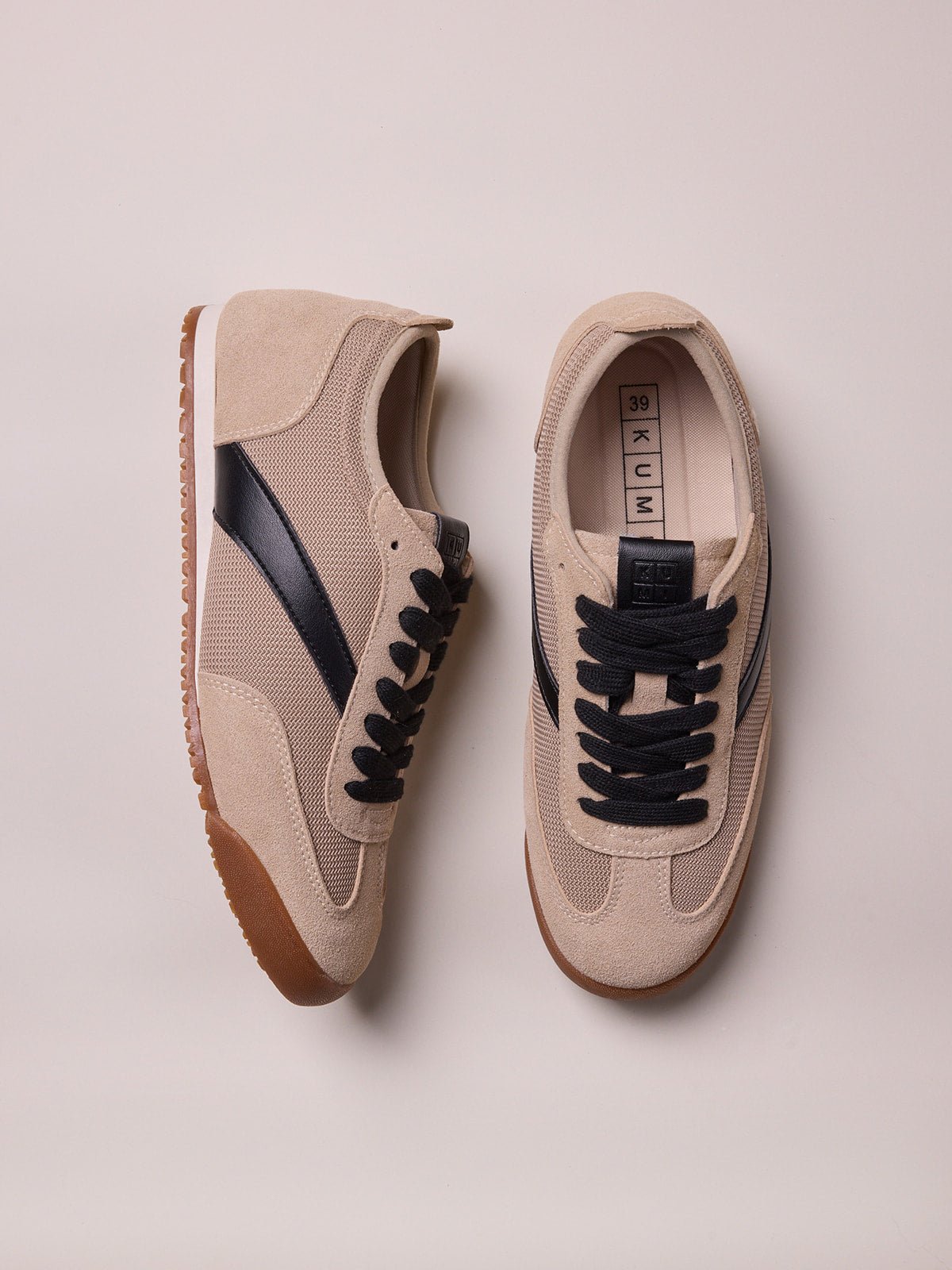 Airy Suede sneakers Beige