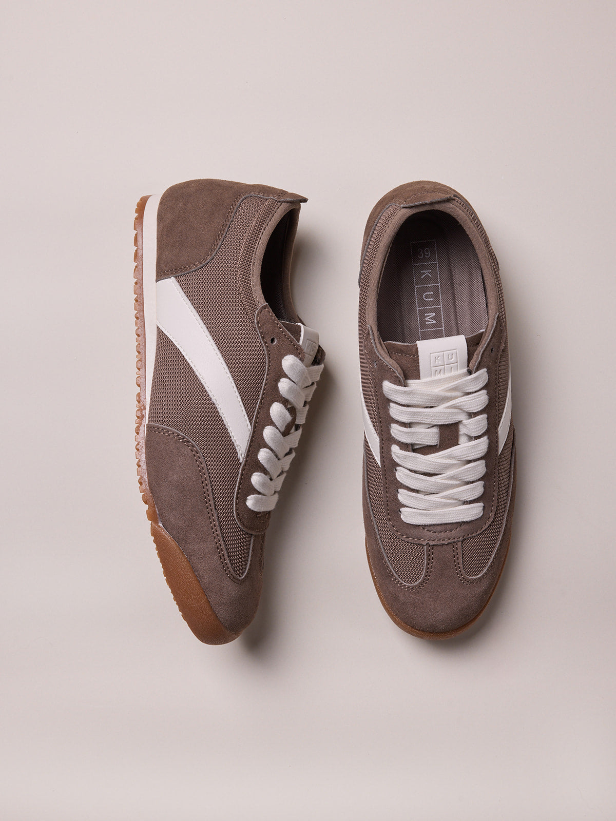 Airy Suede sneakers Taupe