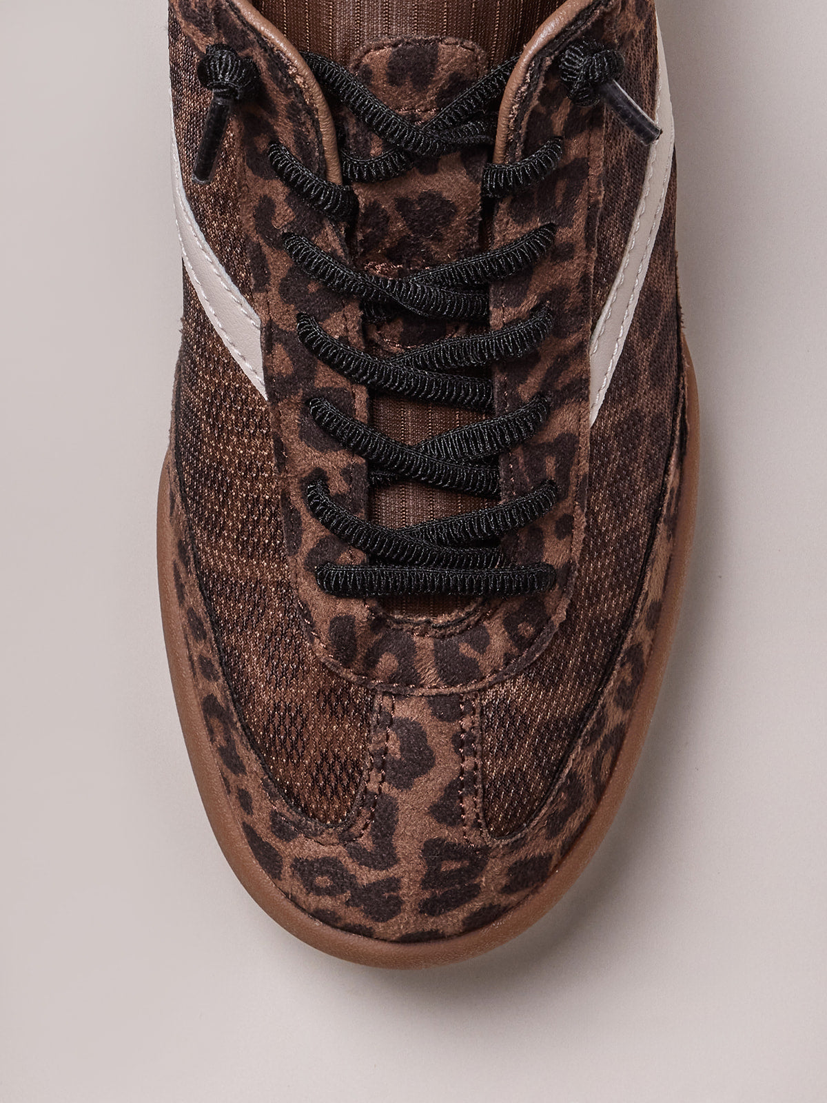 Mesh sneakers Brown Leopared