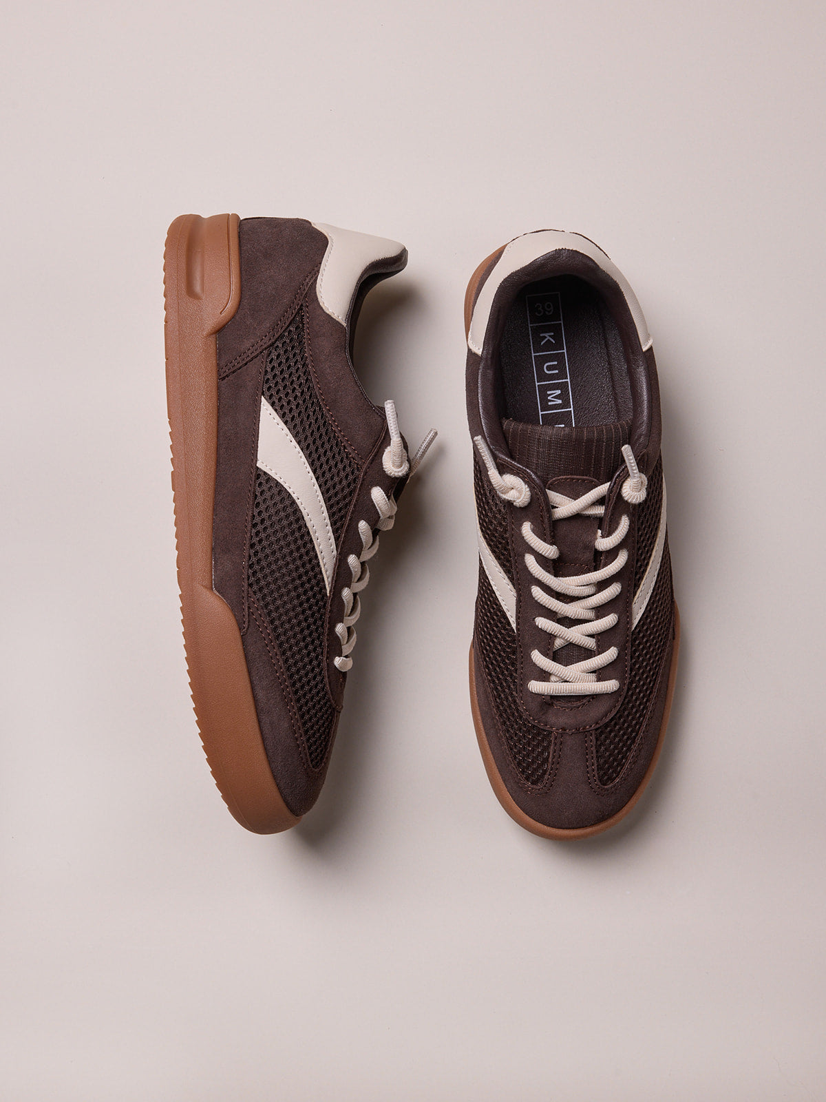 Mesh sneakers Brown