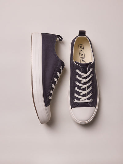 Retro sneakers Semi black