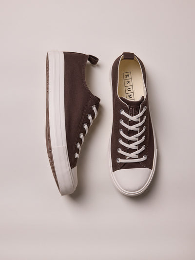 Retro sneakers Chocolate brown
