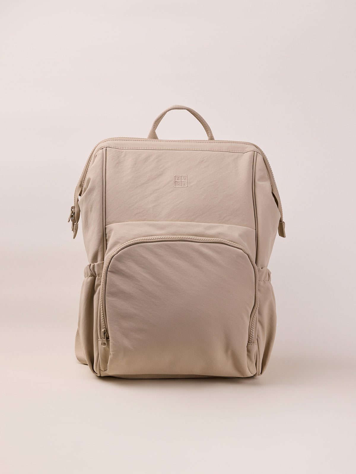 Beige stroller bag