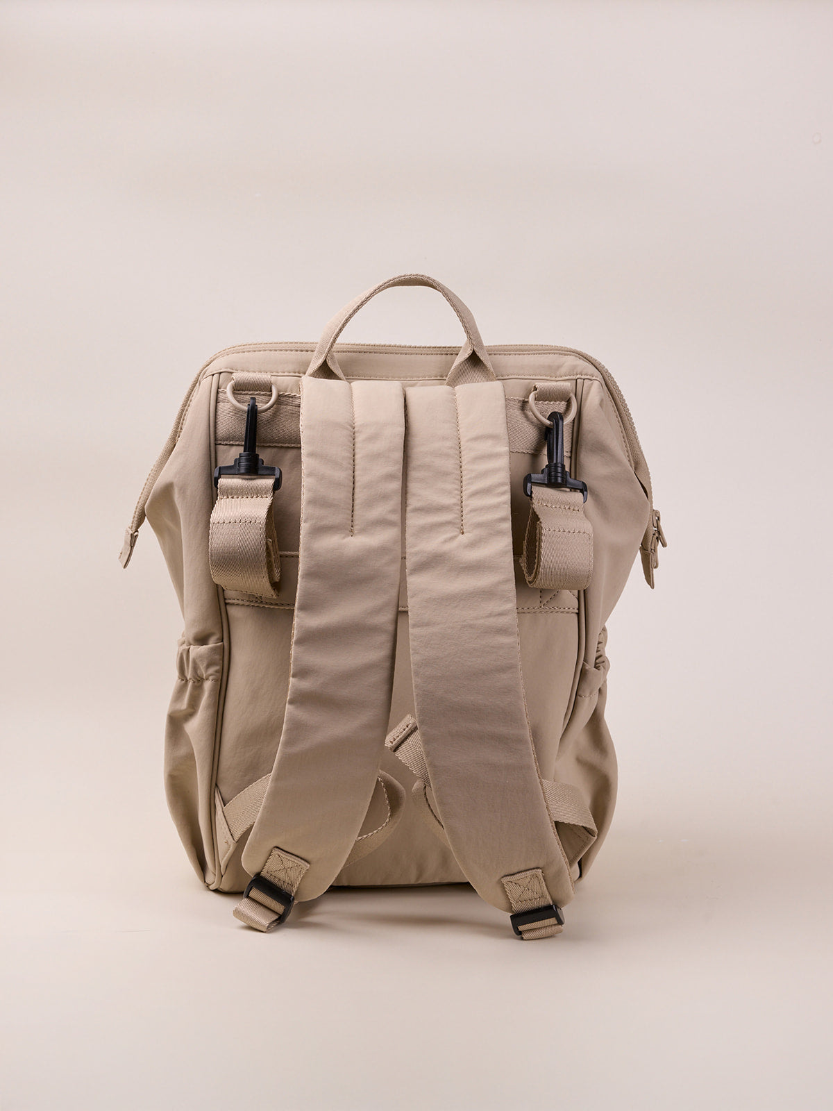 Beige stroller bag