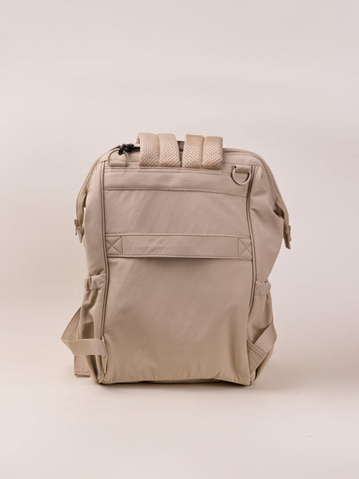 Beige stroller bag