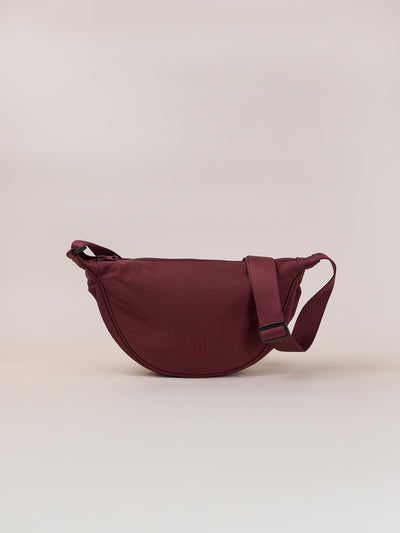 Burgundy shoulder bag