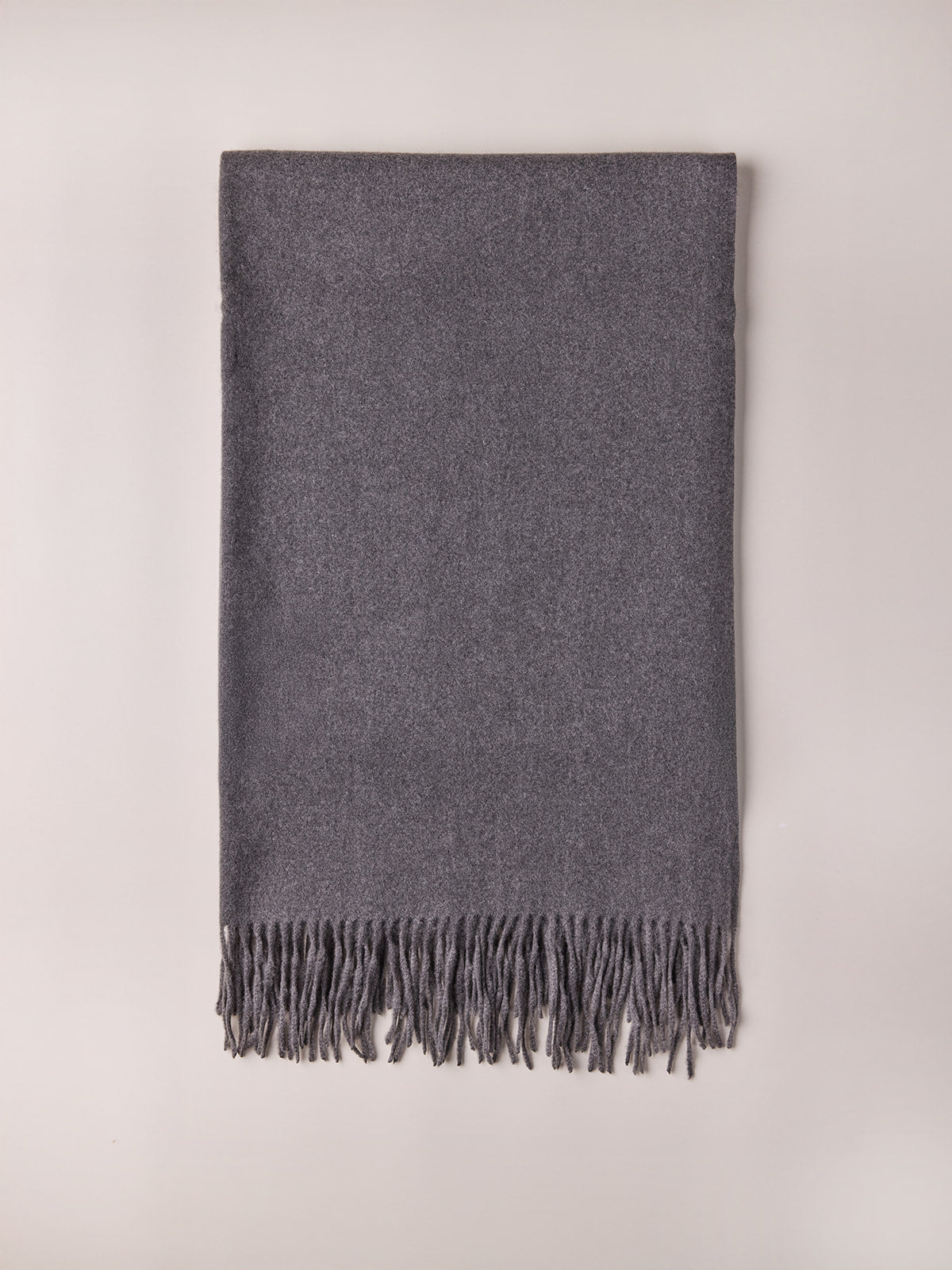 Dark gray scarf
