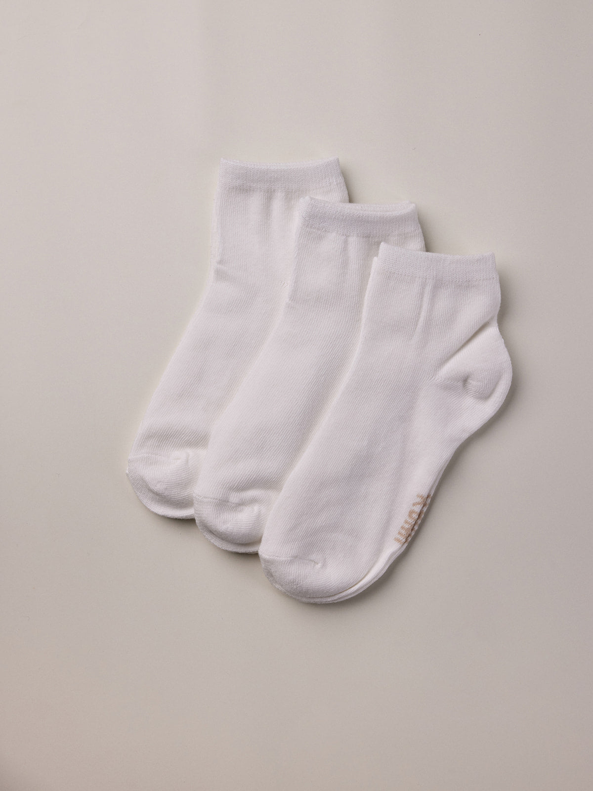 White Ankle socks
