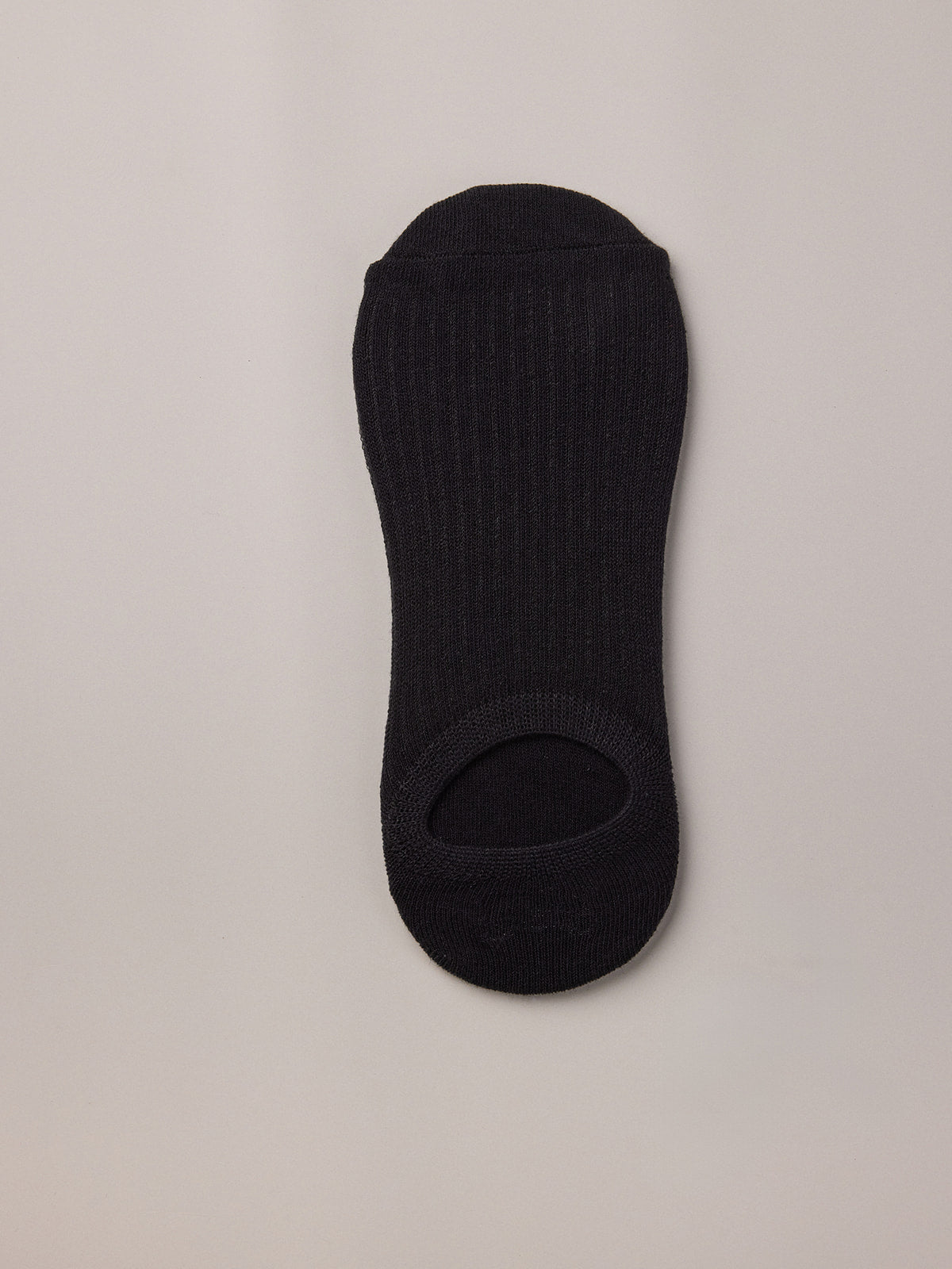 Black invisible socks