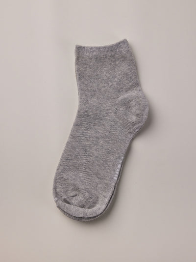 Gray Ankle socks