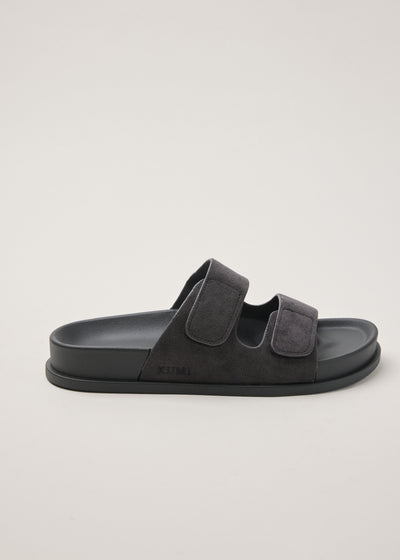 Two strap slides Espresso