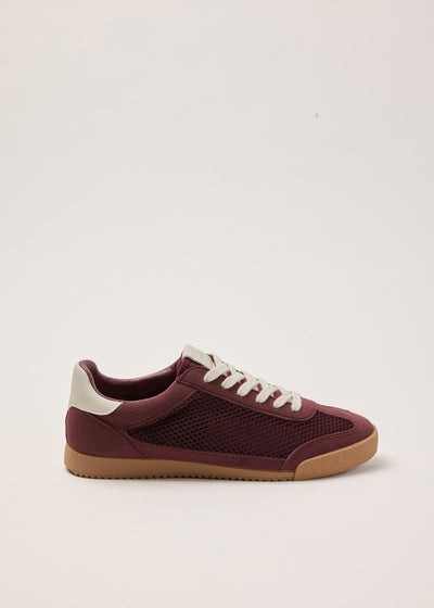 Mesh Sneakers Bourgondy