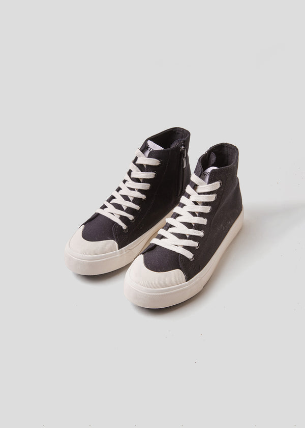 Black High-Top sneakers