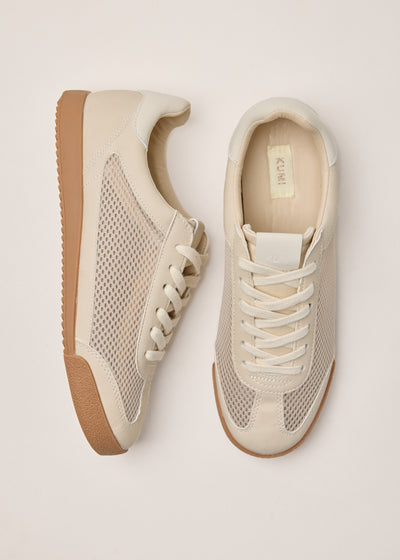 Mesh Sneakers Offwhite