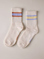 sport socks duo in light blue