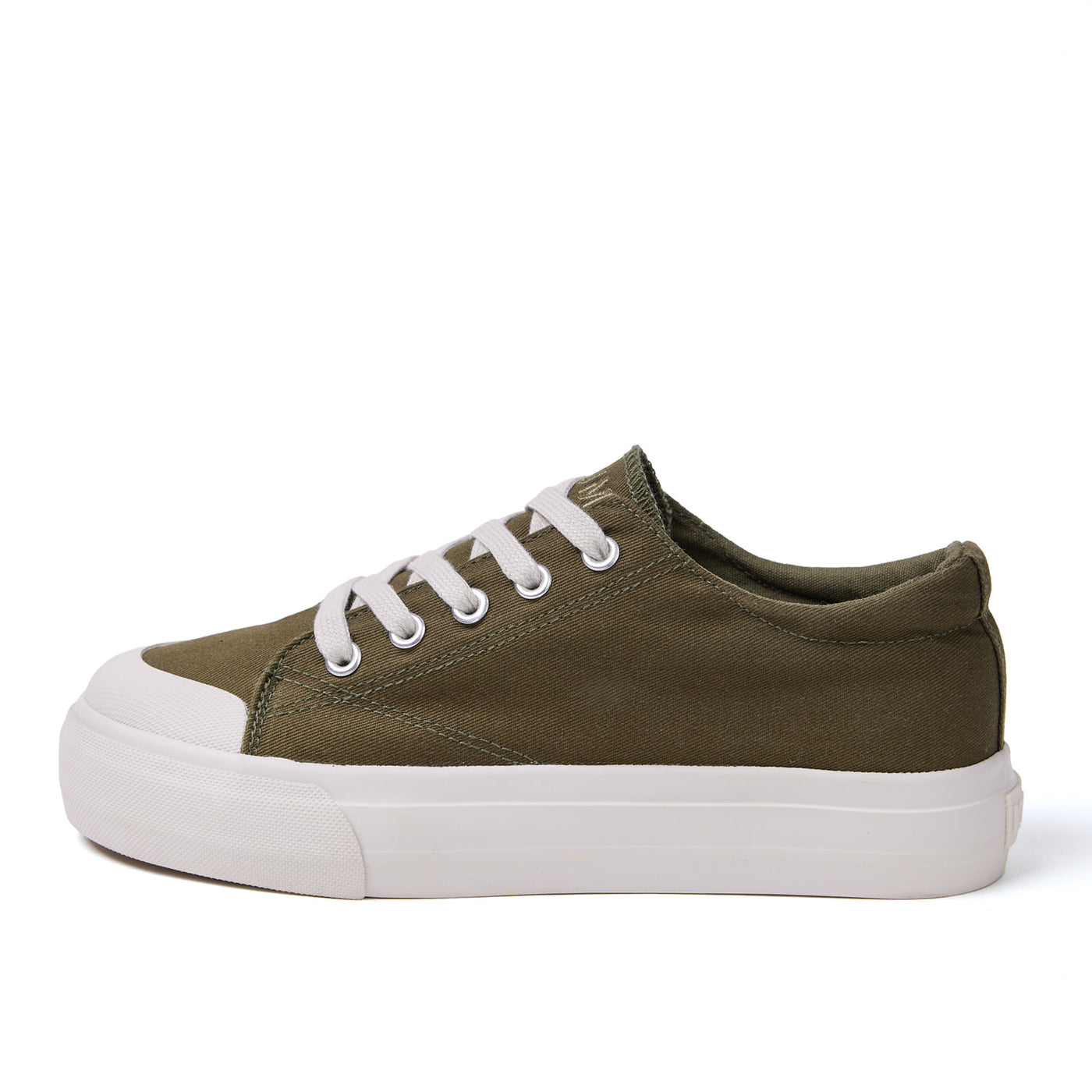 Olive Platform sneakers