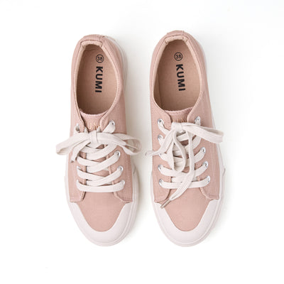 Pink Platform sneakers