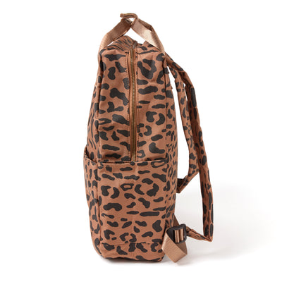 Brown leopard Backpack