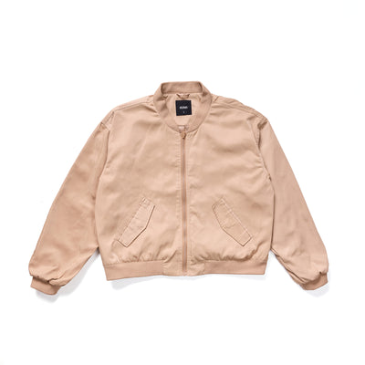 Tan Bomber Jacket