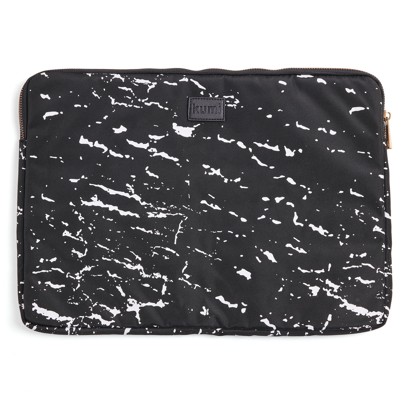 Black printed laptop case