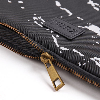 Black printed laptop case