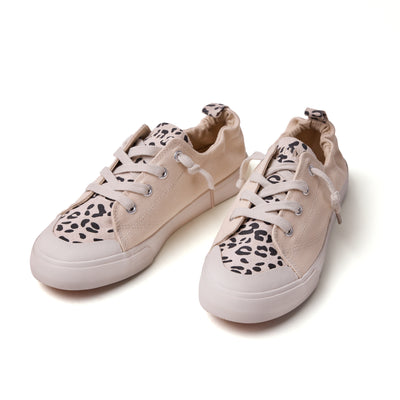 Offwhite Leopared slip-on sneakers