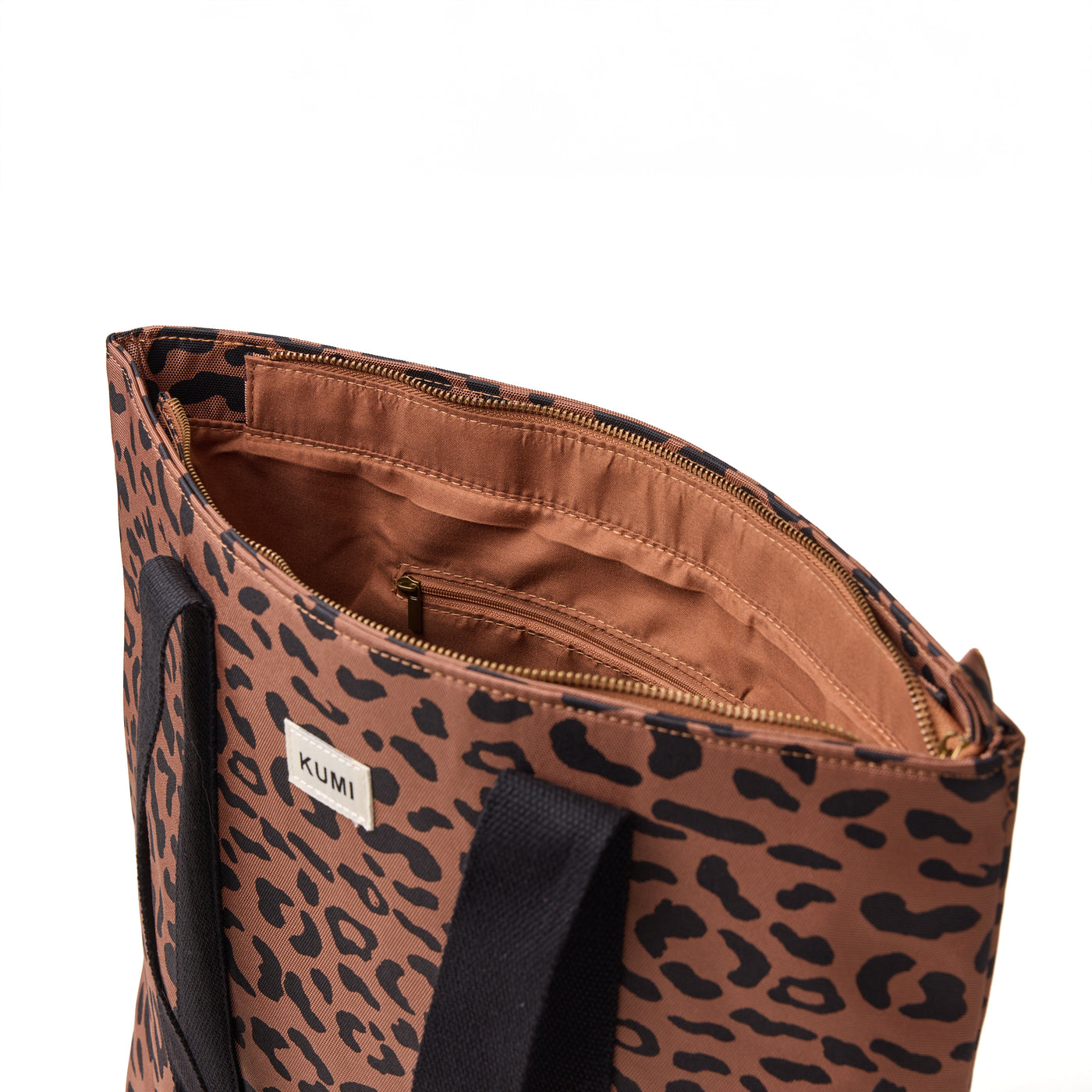 Tote bag in Brown leopred