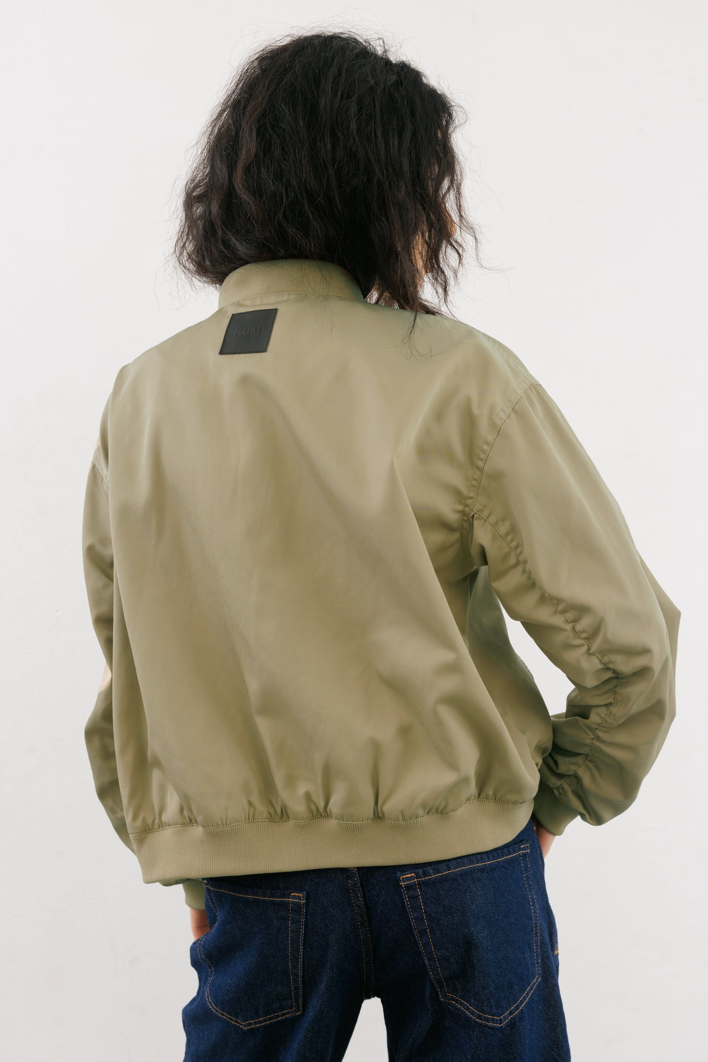 Sage green Bomber Jacket