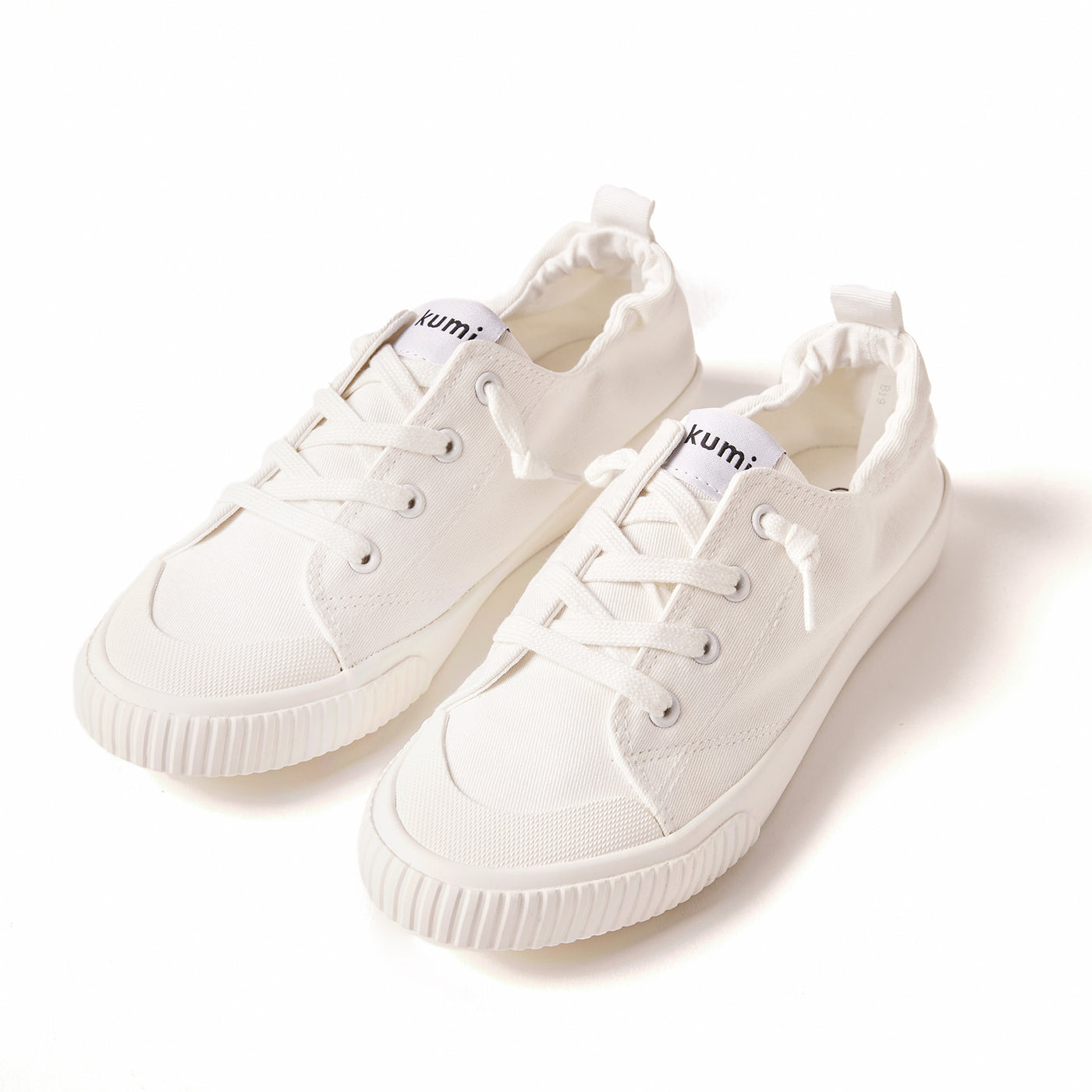 White Slip-On sneakers